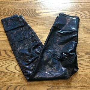 Zyia Light N Tight Legging Metallic Rainbow